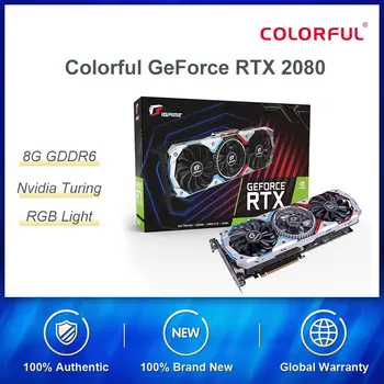 

Colorful GeForce RTX 2080 AD Graphic Card Special OC GPU GDDR6 8G iGame Video Card Nvidia One-key Overclock RGB Light