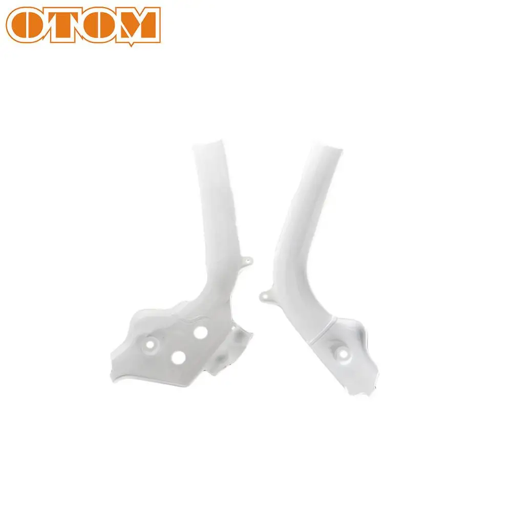 White OTOM Мотокросс X-Захваты каркасные охранники Frameguards Пластик Защитная крышка для KTM SX SXF EXCF 125 250 350 450 HUSQVARNA TE FE FC - Цвет: White