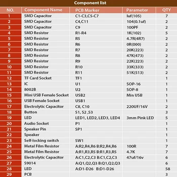 

3D Christmas Tree Music Box Soldering Practice Project DIY Electronic Science Assemble Kit with 7 Colors Flash Light XHC