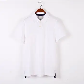 

2019 New Mens Clothing Summer Short Sleeve Polo Solid Slim Shirt Men Grey Casual Regular Polos Breathable Button Shirt