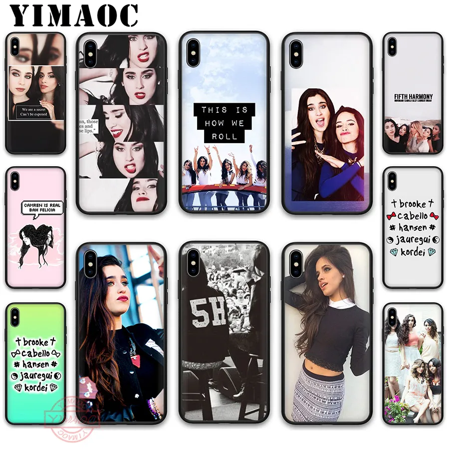Мягкий силиконовый чехол YIMAOC с рисунком Лорен джауригуи для Apple iPhone 5S SE 6 6S 7 8 Plus X XS