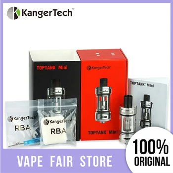 

Original Kangertech TOPTANK Mini Cartomizer 4ml E-juice Capacity Top Refillable Kanger Toptank Mini SSOCC Pyrex Glass Atomizer