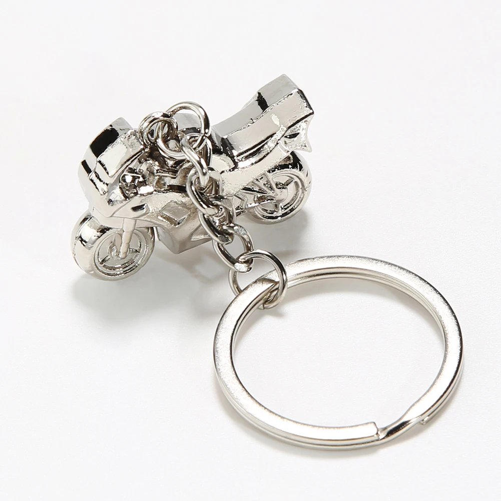 Fashion Men Cool Motorcycle Pendant Alloy Keychain Key Ring Key Chain Gift New Souvenir Gifts For Men Key chain Key Ring keyring