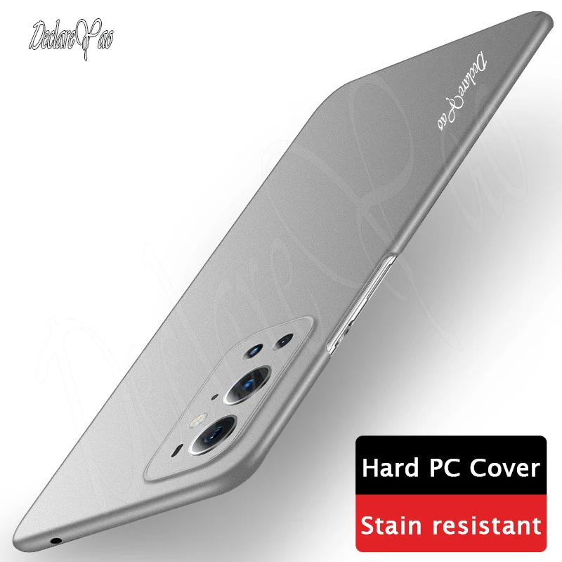 One Plus 9R 9RT 8T 7T 6T 5T Case DECLAREYAO Original Ultra Slim Matte Coque For OnePlus 7 8 T 9 Pro Nrd 2 N10 Cover Frosted Hard | Мобильные