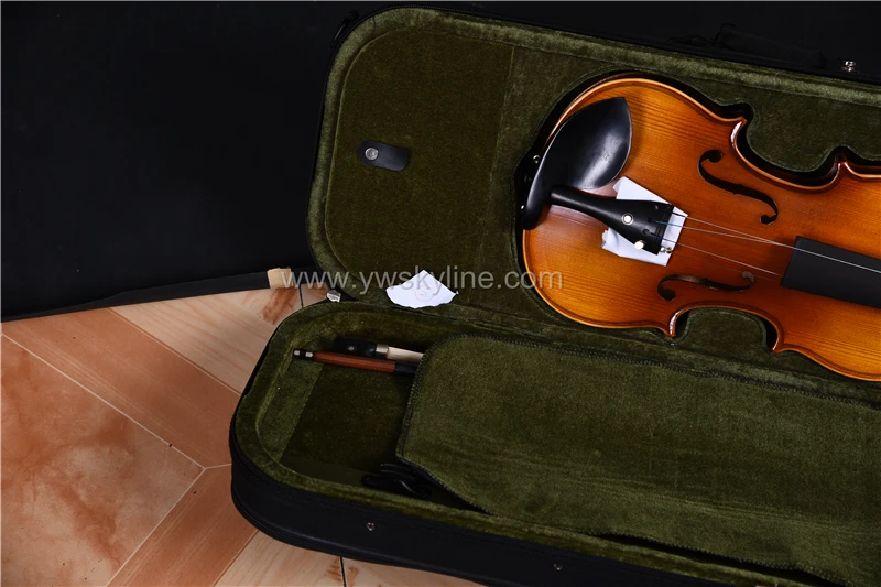 Классическая серия скрипок из цельного дерева среднего класса VA402