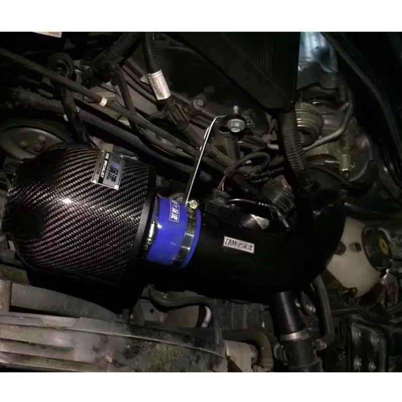 EDDY Turbo Induktion Rohr & Carbon Fiber Luftfilter Für BMW F20 116i 118i 125i 220i 218i 1 Serie 2 Serie Air Intake System