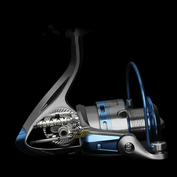 

Fishing Reels Metal Ocean Beach Fishing Stream 12BB Spinning Fishing Reel FB 1000-6000 Saltwater Fishing Wheel Saltwater