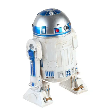 

Disney Star Wars R2D2 Robot Movable All Alloy Do The Old Ver Action Figure Toys Anime Figure Collections Gifts For Kids M4859