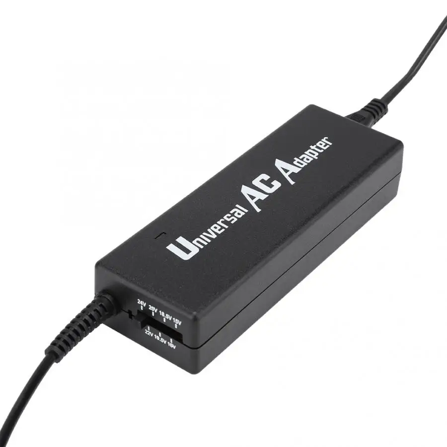 15 V-24 V 70W Универсальный Питание адаптер для ноутбука Тетрадь ультрабук штепсельная вилка американского стандарта 100-240 ноутбук адаптер переменного тока разъем