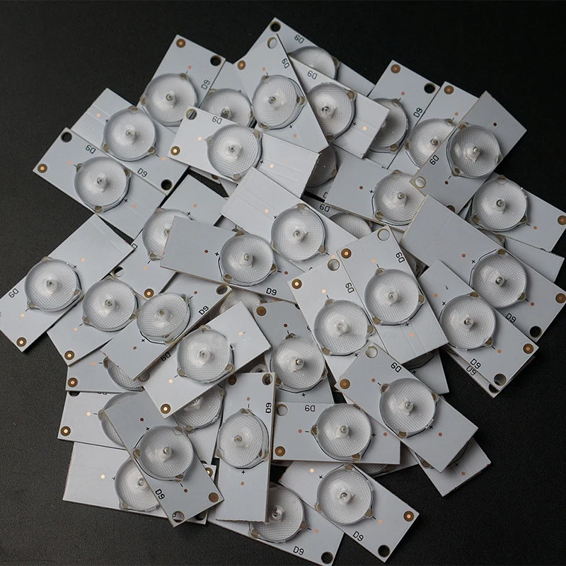 50X3 V SMD лампы с оптическими линзами Fliter для 32-65 светодиодный ТВ Ремонт США