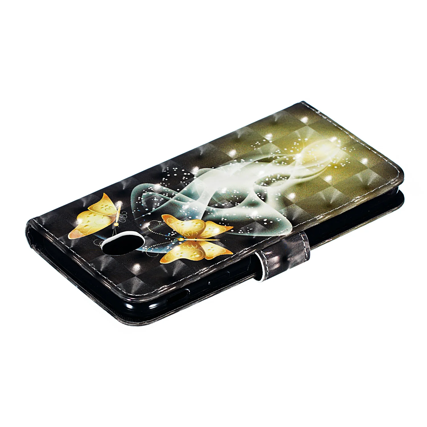 3D чехол-бумажник для samsung galaxy J730 j7 Европейская версия pu кожаный флип-чехол для телефона J4 core и чехол