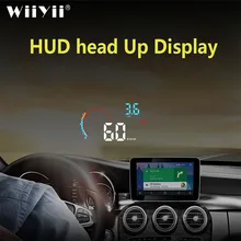 Hud d2000 Автомобильный дисплей лобовое стекло скоростной проектор