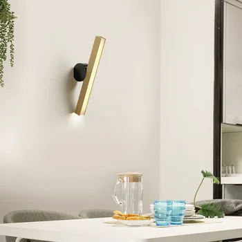 

vintage luminaria led bedroom light crystal aisle dining room living room espelho wall lights for home