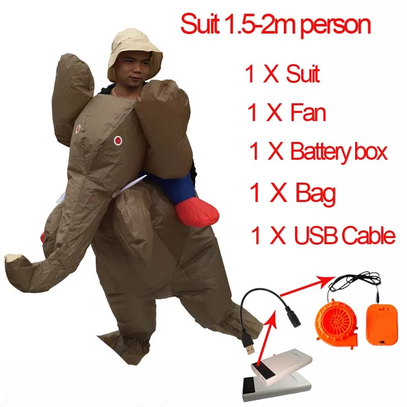 Fantasy Men Adult Unicorn Inflatable Dinosaur Costume Willy Ghost Sumo Anime Cosplay Halloween Dinosaur Costume For Kid Women (45)