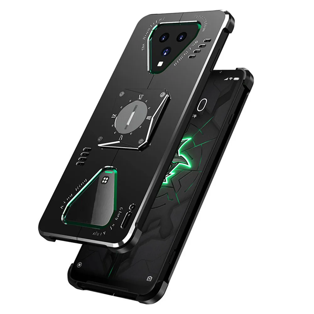 Metal Smartphone Protective Shell Case Back Cover for Xiaomi Black Shark 2/ 3 Pro Gaming Phone Dissipate Heat Metal Smartphone Protective Shell Case Back Cover for Xiaomi Black Shark 2/ 3 Pro Gaming Phone Dissipate Heat