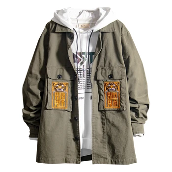 

Men Streetwear Jacket Hoodie Vintage Waterproof Hip Hop Jacket For Men Outwear Waterproof Jacket Mens Jackets And Coats II50JK