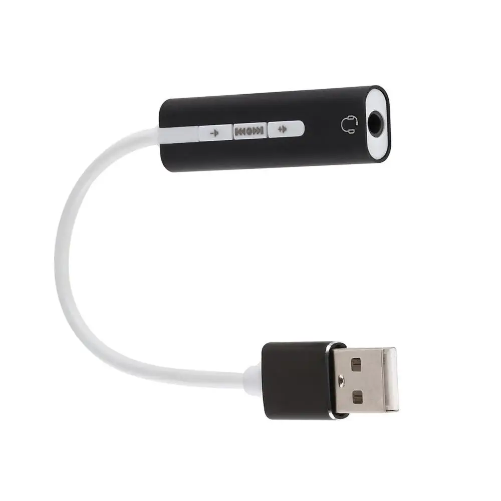 Usb кабель из алюминиевого сплава с одним отверстием звуковая карта 7,1 внешняя Регулируемая громкость компьютерная звуковая карта внешняя компьютерная звуковая карта
