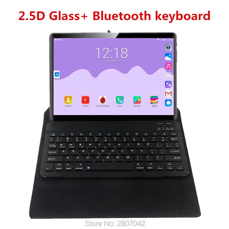 

Newest 10 Inch tablet Android 9.0 Octa Core 6GB RAM 128GB ROM 3G 4G FDD LTE Wifi Bluetooth GPS Phone call Glass Screen Tablet pc