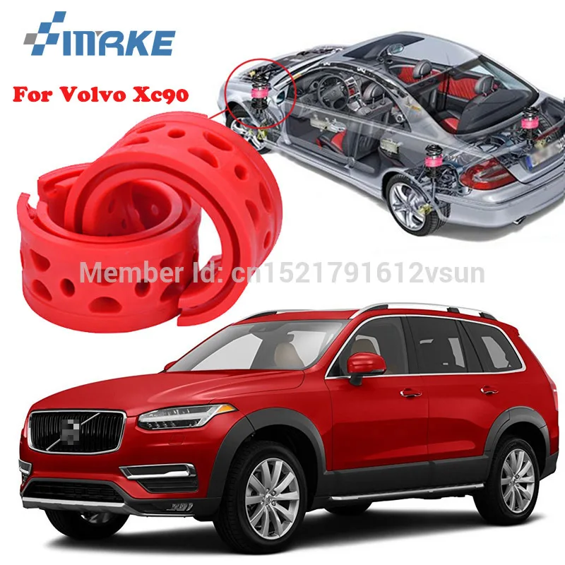 smRKE For Volvo XC90 High-quality Front /Rear Car Auto Shock Absorber Spring Bumper Power Cushion Buffer