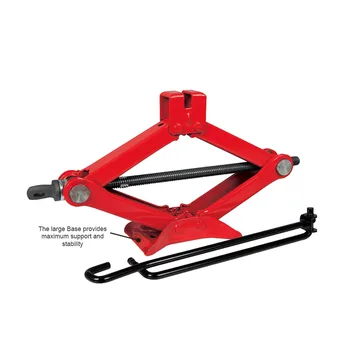 

2T Lifting Jacks Manual Scissor Jack with 360 Degrees Rotatinghead Auto Mini Machinisms Lift Jack Car Repairing Tools