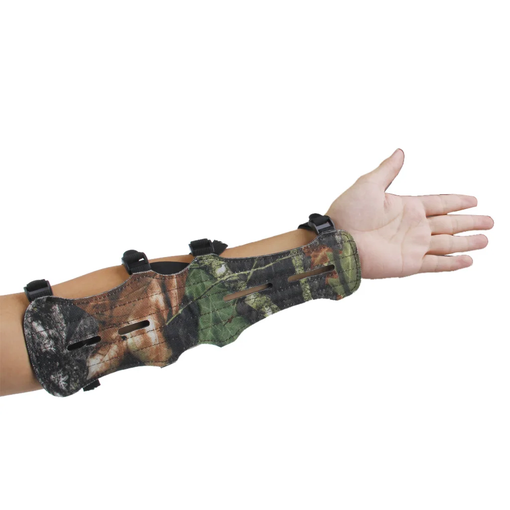 Leather Arm Guard Bow Hand Glove Archery Bow Hand Arm Protector