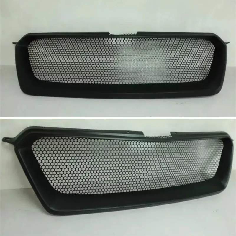 Для subaru XV Racing Grills 2011 12 13 14 15 16 17 лет углеродное волокно рефитт передний центр гонки решетка крышка аксессуары - Цвет: Matte black