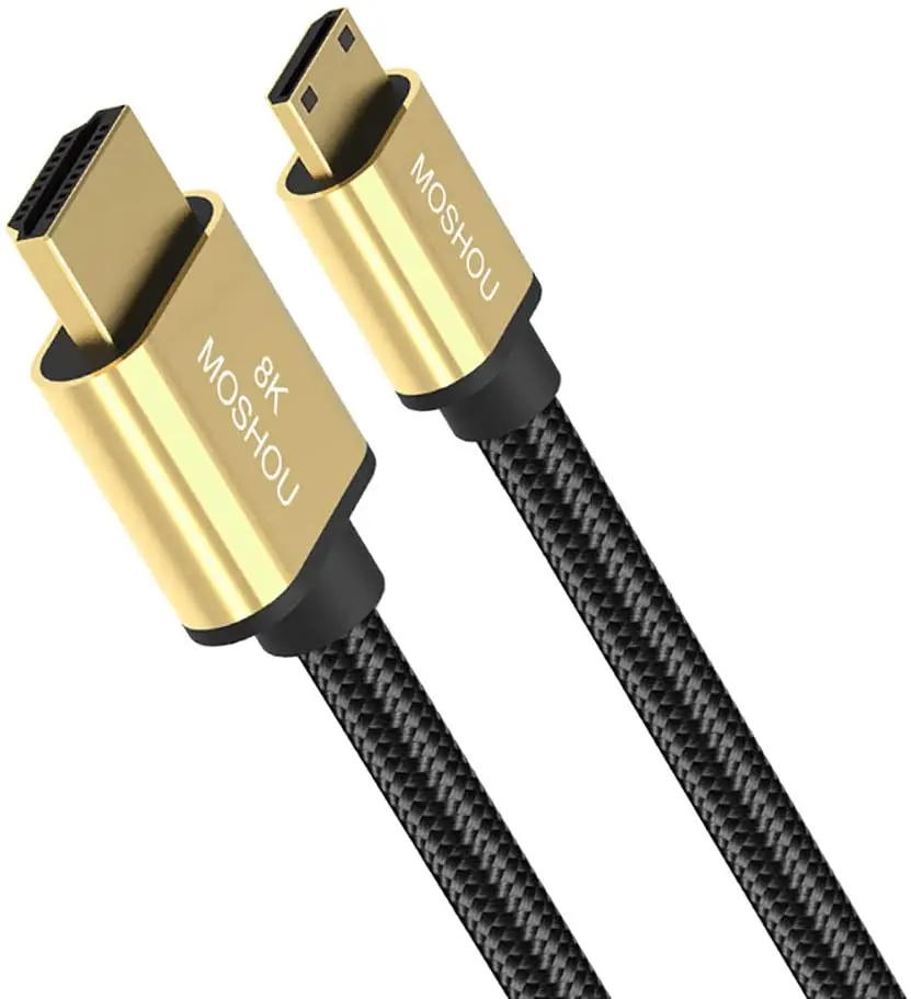 8K Mini HDMI-Cabo HDMI compatível com HDMI-compatível-compatível