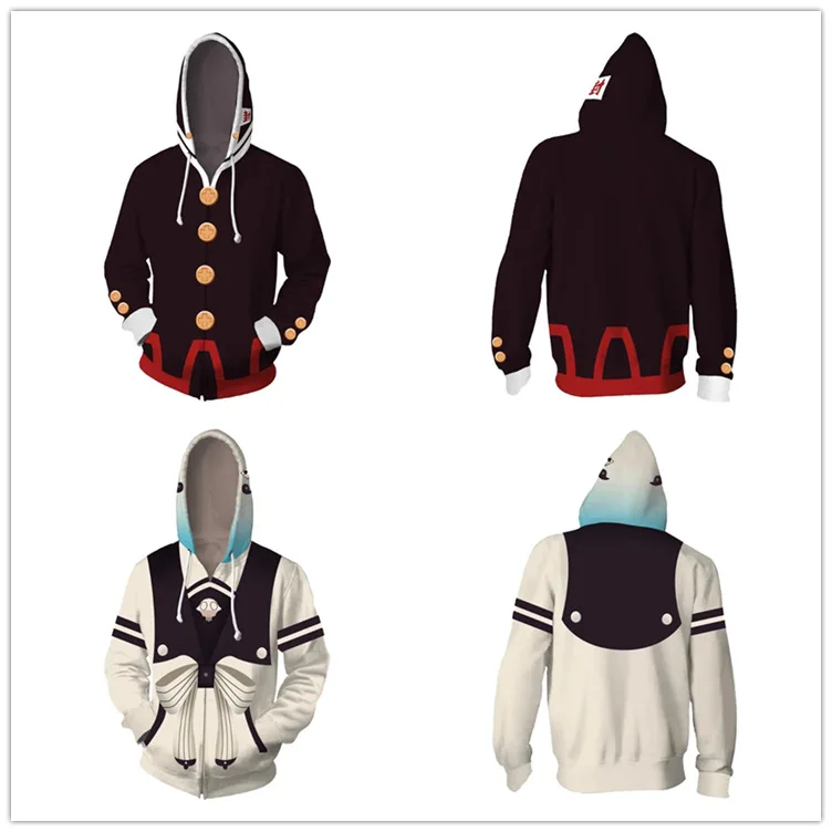 Толстовки аниме унитаз bound Jibaku Shounen Hanako kun косплей костюм с 3D принтом Толстовка