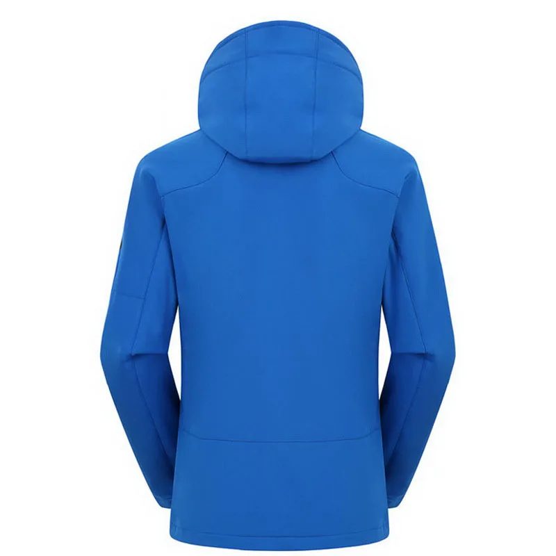NUONEKO Softshell Jacket Mens Windproof Jackets Male Soft Shell Windbreaker Skiing Hiking Trekking Thick Fleece Warm Coats JM05 hiking jackets softshell jackets