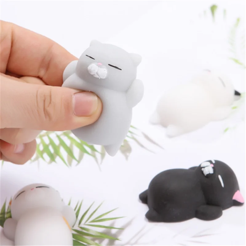 Decompression decompression artifact venting toy cartoon cute animal squeezing music troupe vent ball children birthday gift 5