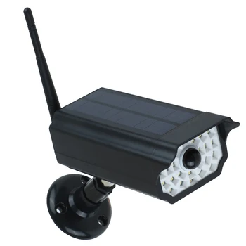 

Waterproof Adjustable Wall Lamp Fence Patio Fake Camera Garden Solar Powered Outdoor Motion Sensor Led Surveillance Security