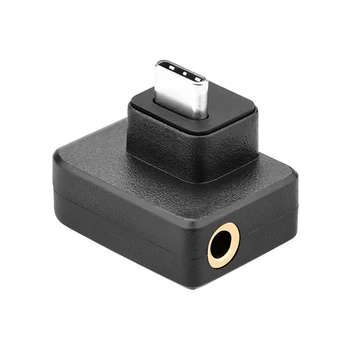 

3.5mm/Type-C Adapter Audio External Mic Mount Enhance Sound Quality for DJI OSMO Action UY8
