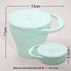 Baby Feeding Cups Food Storage Baby Foldable Snack Cup Travel Portable Pacifier Box Cup with Handle Silicone 2021 New 6