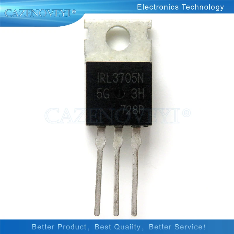 10pcs/lot IRL3705NPBF IRL3705N IRL3705 TO-220 In Stock | Электронные компоненты и принадлежности