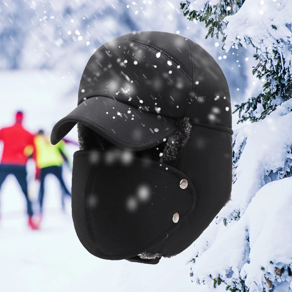 Coldproof мужские шапки наушники утолщенная теплая зимняя уличная велосипедная ветрозащитная хлопковая шляпа Охота ходьба на лыжах шляпа