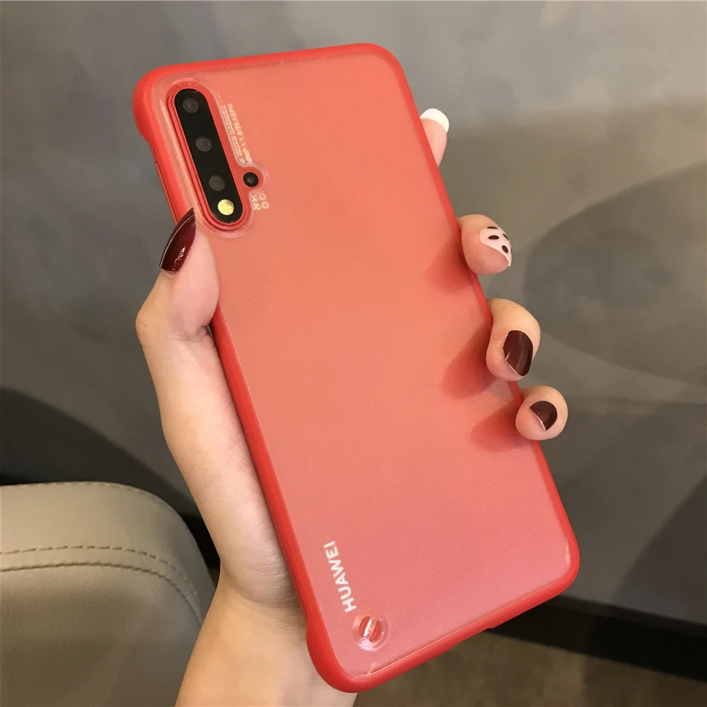 Оригинальный безрамный бампер для iphone XS MAX XR 6 6S 8 Plus 11 Pro Чехол PC + TPU матовый чехол