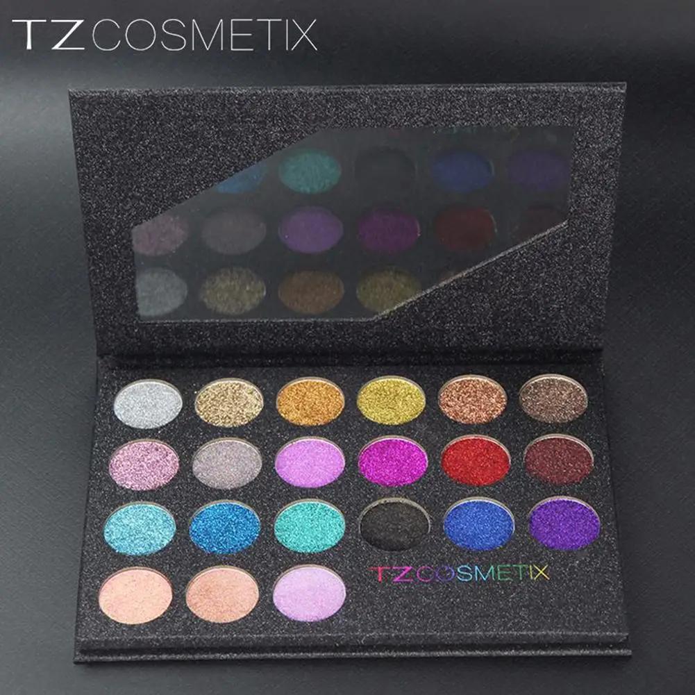 21 Colors Glitter Eyeshadow Palette Long-lasting Waterproof Eye Shadow Makeup Set Clearance Cheap Price |