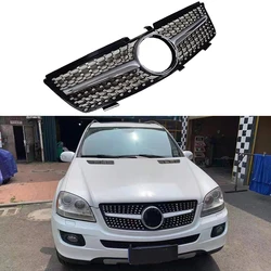 Gypsophila modifiée pour mercedes benz ML W164, calandre ABS de haute qualité, installation parfaite, adaptée aux modèles 2005 2006 2007 2008 