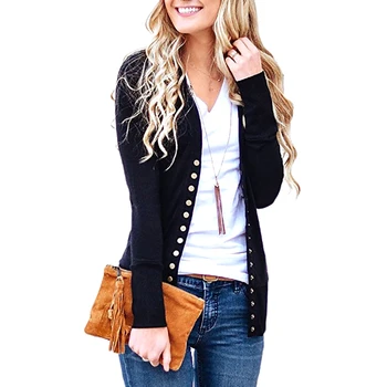 

Women Clothes Autumn Winter New Solid Color Long Section Large Size Cardigan Coat Women Long Padding Chamarras De Mujer!: