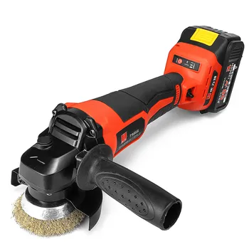 

Cordless Angle Grinder 21V Lithium-Ion 128000mAh Battery Machine Cutting Electric Angle Grinder Auto Electric Polishing Machine