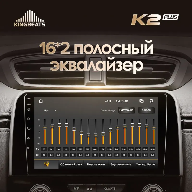 KingBeats штатное головное устройство For Honda CRV CR V 5 RT RW 2016 2018 GPS автомагнитола на