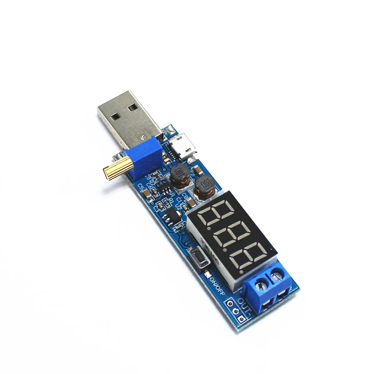 DC-DC USB Повышающий Модуль блока питания от 5 В до 3 9 12 24 модуль для настольного