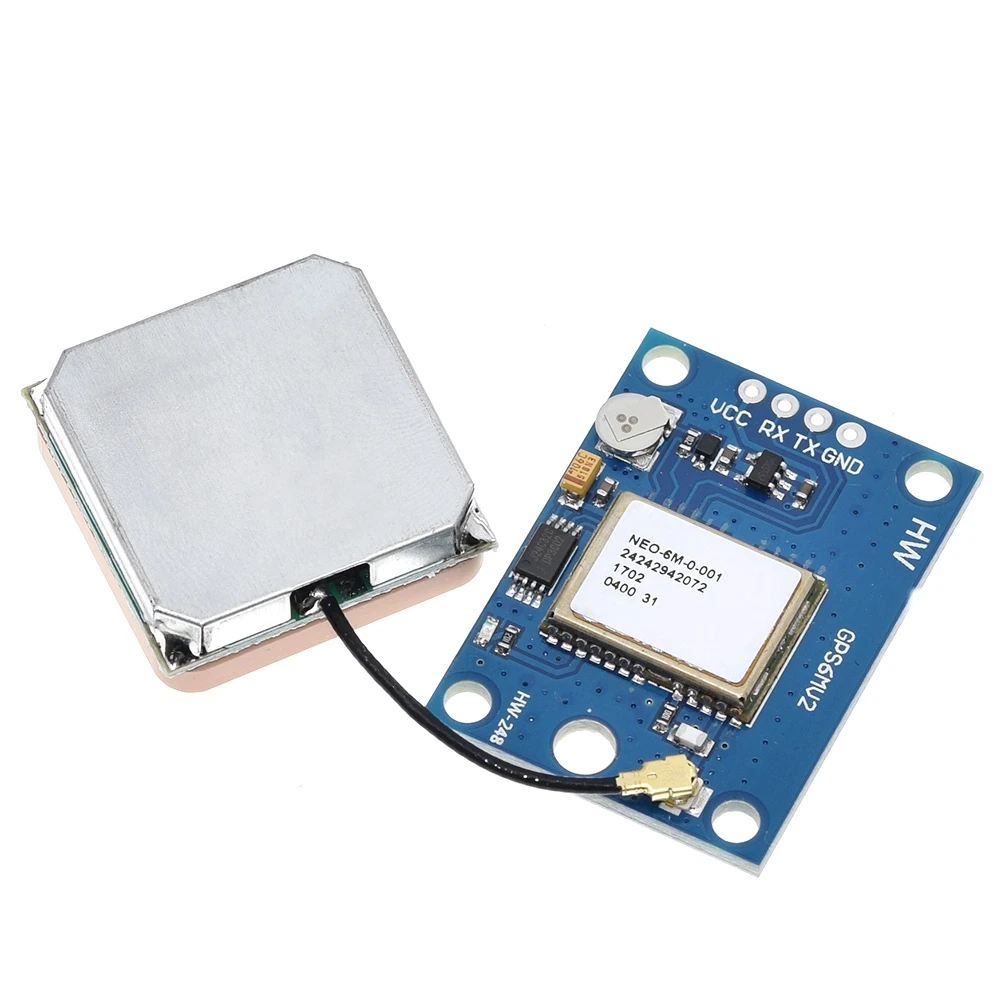 GY-NEO6MV2 new NEO-6M GPS Module NEO6MV2 with Flight Control EEPROM MWC APM2.5 large antenna for arduino