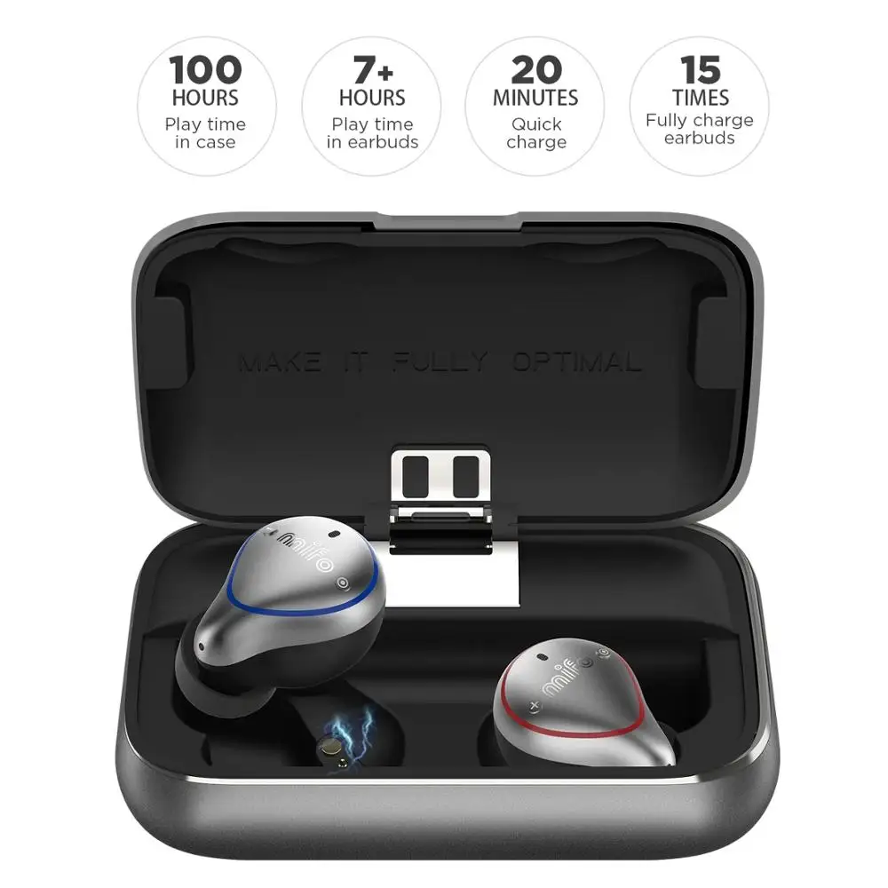 Беспроводные наушники Mifo O5 водонепроницаемые IPX7 Bluetooth время воспроизведения 100 Ч