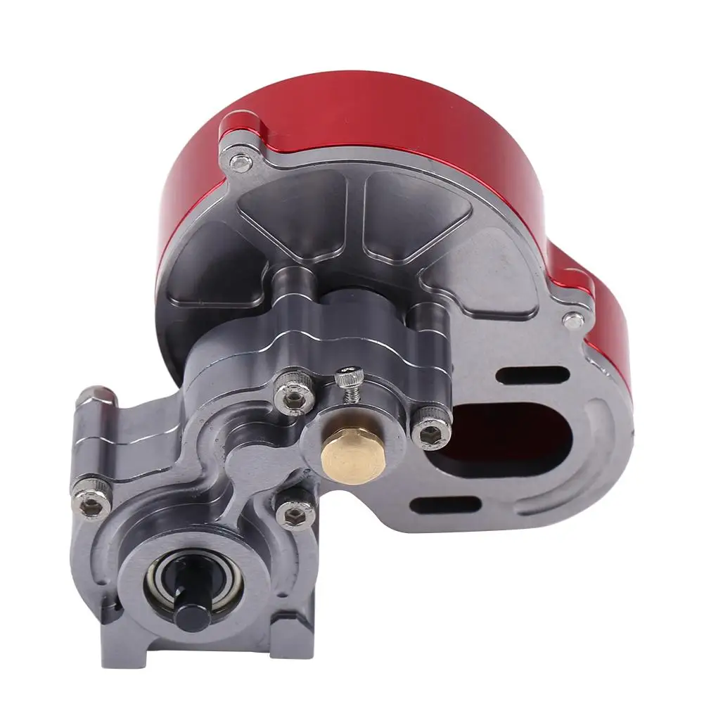 

Hot Upgrade Accessory Center Gearbox With Motor Mount for AX10 SCX10 1/10 Scale RC Crawler Car With Protective Cover RC Part