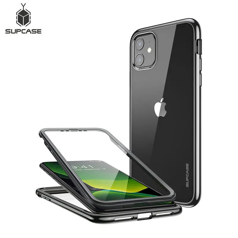 

SUPCASE For iPhone 11 Case 6.1 (2019) UB Electro Metallic Electroplated+TPU Full-Body Hybrid Case with Built-in Screen Protector