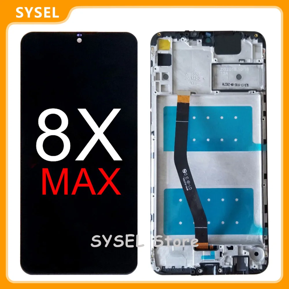 ЖК-дисплей 7 12 ''для Huawei Honor 8X Max сенсорный экран дигитайзер панель в сборе для