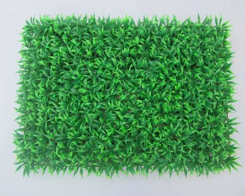 

60cm * 40cm Artificial Grass plastic boxwood mat green grass lawn turf Outdoor Decorative SGS UV Proof Fake Ivy Fence Bush