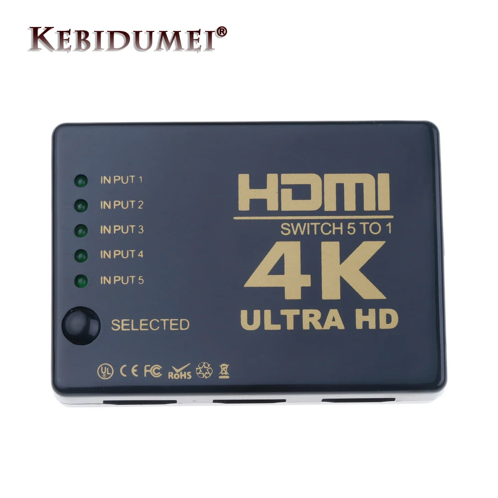 Горячая Распродажа искусственный разветвитель 4K HD1080P 3 порта переключатель HDMI