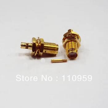 

EMS EMS/DHL DHL/EMS RF Connector SMA coaxial Connector SMA-KY (0 ohms) the outside threaded holes with 1.0 cable-A2